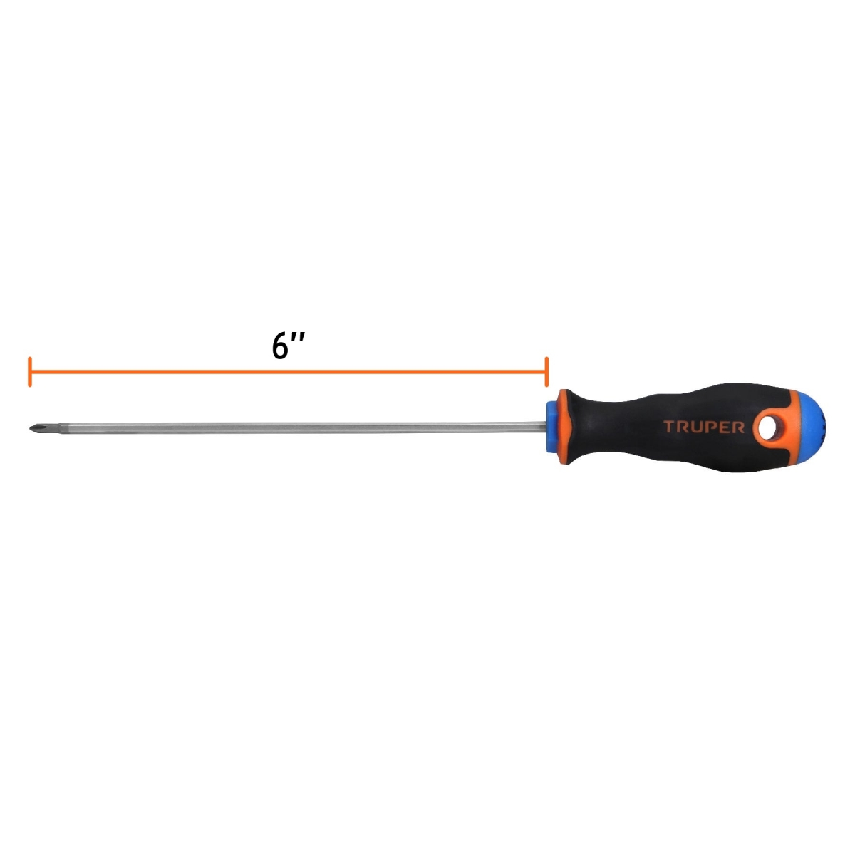 Destornillador Punta Phillips 1/8 x 6" TRUPER