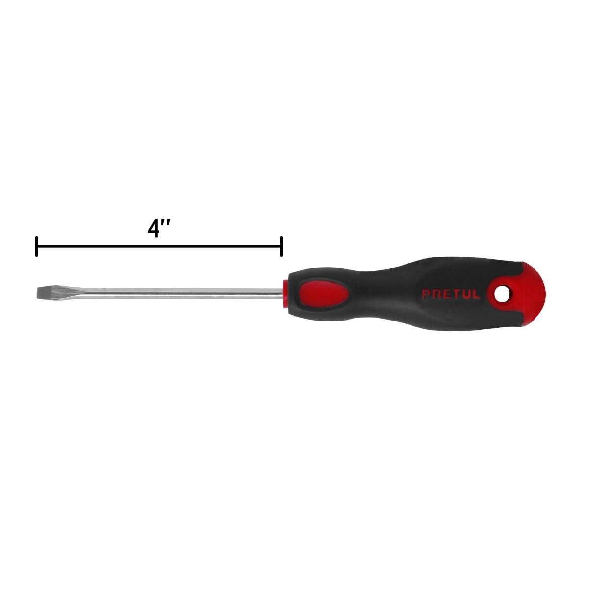 Destornillador Punta Pala 3/16 x 4" PRETUL