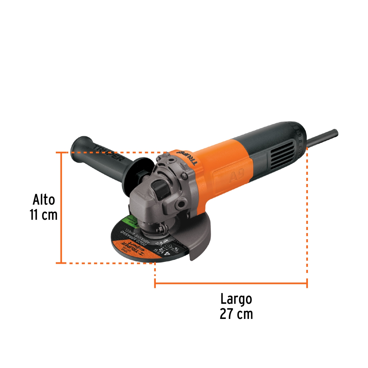 Pulidora Angular 800W TRUPER