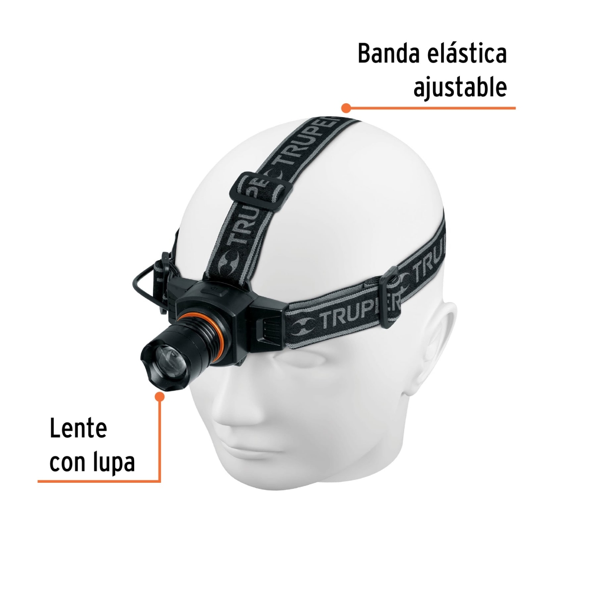 Linterna Tipo Minero Led 125lm TRUPER