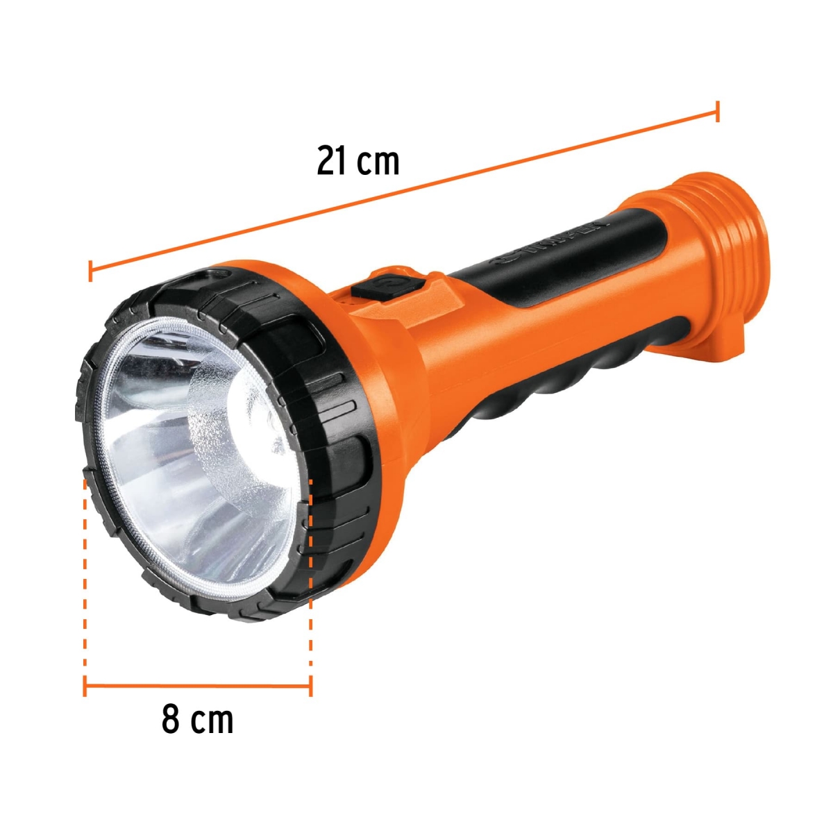 Linterna Plastica Recargable 200lm TRUPER