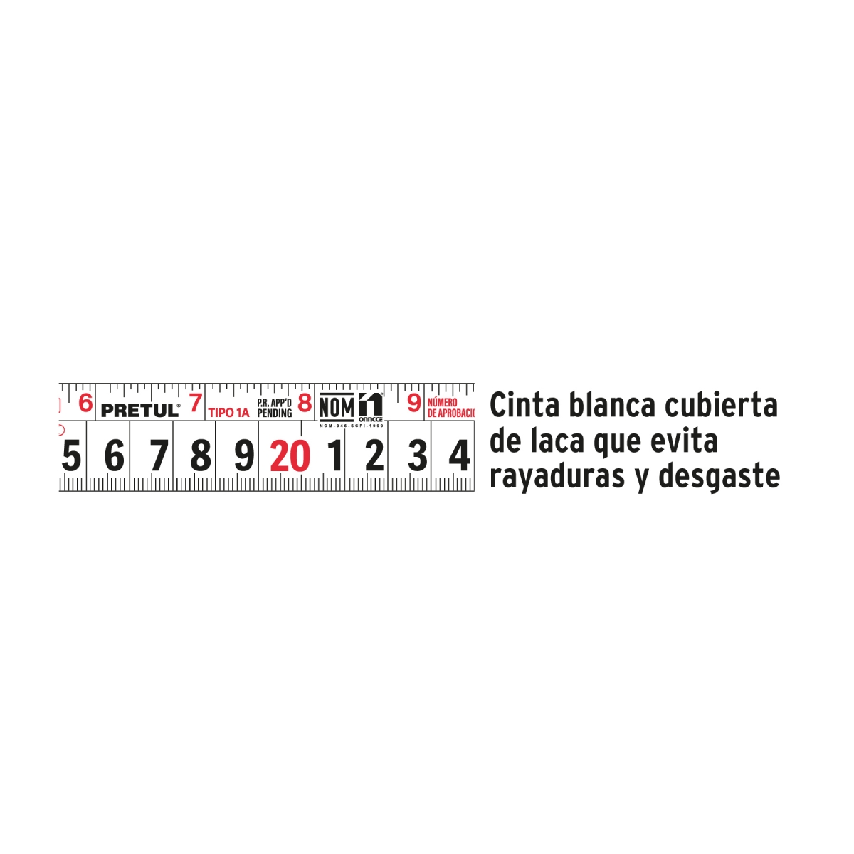 Flexometro 3m PRETUL