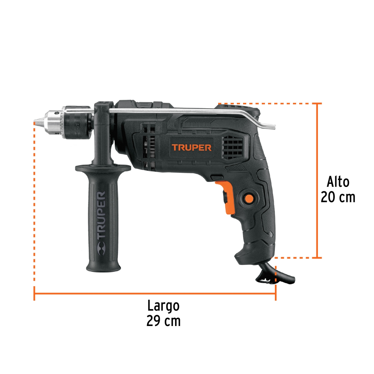 Taladro Percutor 1/2" 700W TRUPER EXPERT