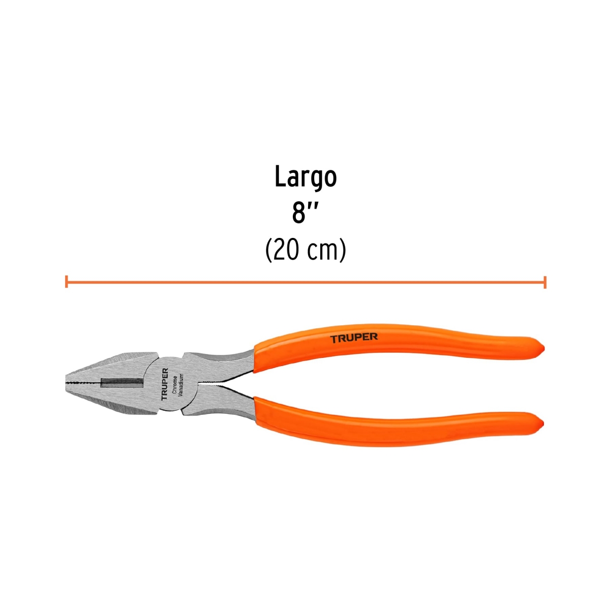 Alicate de Electricista 8" TRUPER