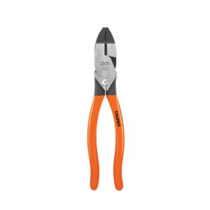 Alicate de Electricista Alta Palanca + Ponchador 9" TRUPER