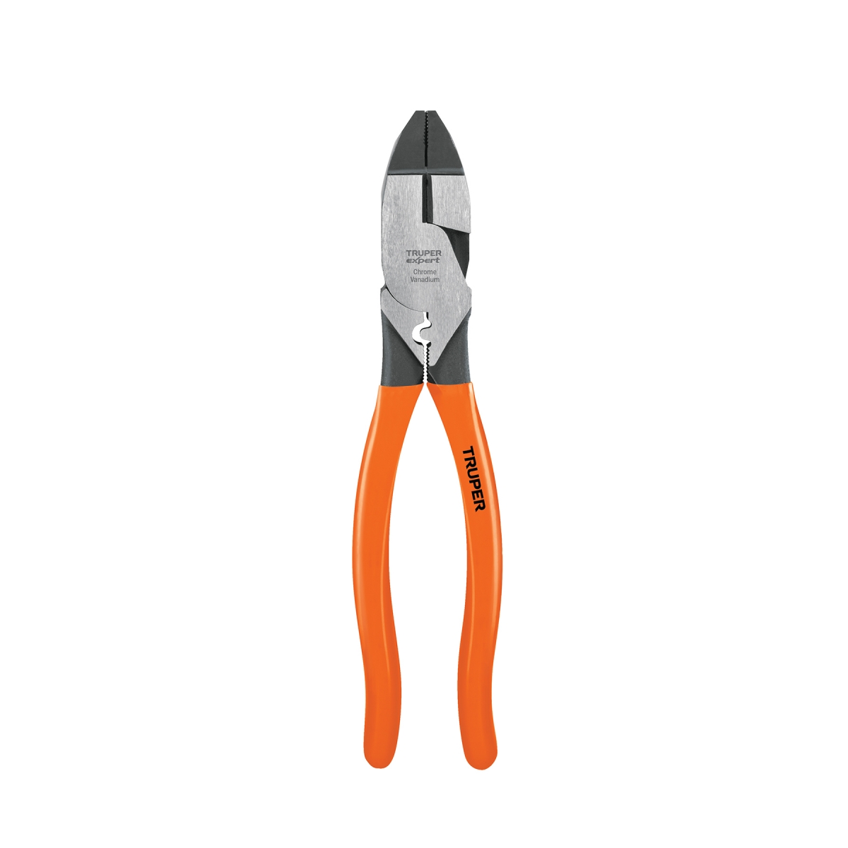 Alicate de Electricista Alta Palanca + Ponchador 9" TRUPER