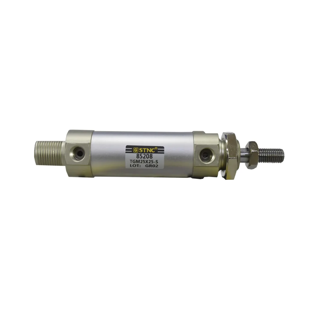 CILINDRO NEUMATICO REDONDO ALUMINIO CRA 25mm DIA 25mm 1/8"NPT STNC
