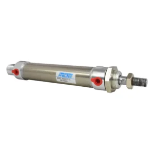 CILINDRO NEUMATICO REDONDO ACERO INOX CRA 75mm DIA 25mm 1/8" NPT PNEUTEC