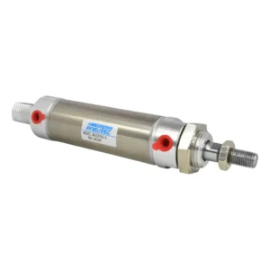 CILINDRO NEUMATICO REDONDO ACERO INOX CRA 50mm DIA 32mm 1/8" NPT PNEUTEC