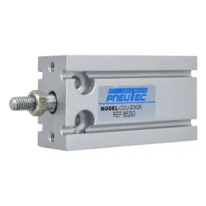 CILINDRO NEUMATICO MULTIMONTAJE CRA 25mm DIA 20mm M5 PNEUTEC
