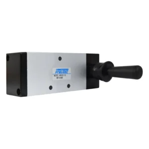 VALVULA MANUAL PALANCA 1/2" NPT 5/2 PNEUTEC