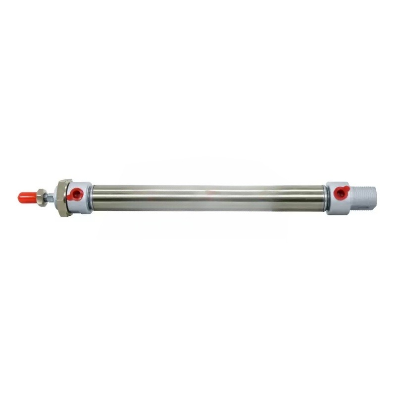 CILINDRO NEUMATICO REDONDO ACERO INOX CRA 150mm DIA 20mm 1/8" NPT PNEUTEC - Imagen 2