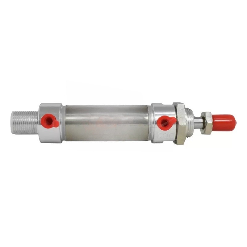CILINDRO NEUMATICO REDONDO ACERO INOX CRA 25mm DIA 25mm 1/8" NPT PNEUTEC