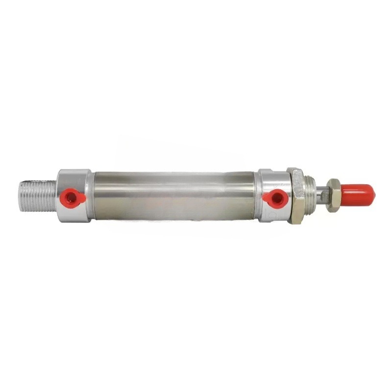 CILINDRO NEUMATICO REDONDO ACERO INOX CRA 50mm DIA 25mm 1/8" NPT PNEUTEC - Imagen 2