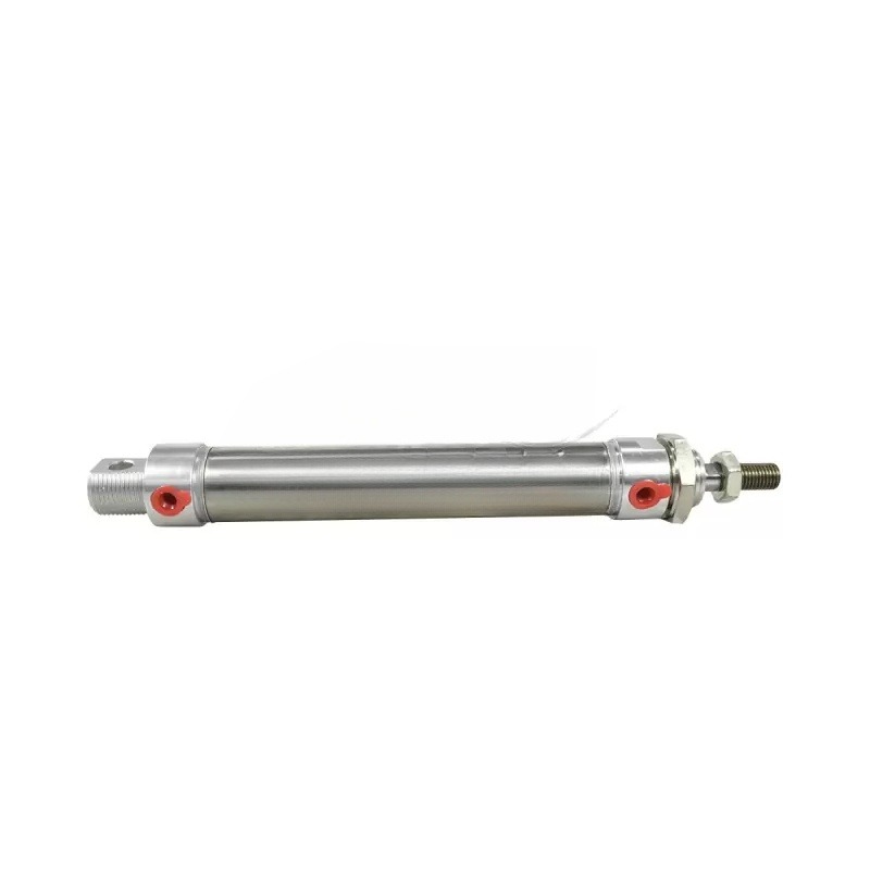 CILINDRO NEUMATICO REDONDO ACERO INOX CRA 100mm DIA 25mm 1/8" NPT PNEUTEC - Imagen 2