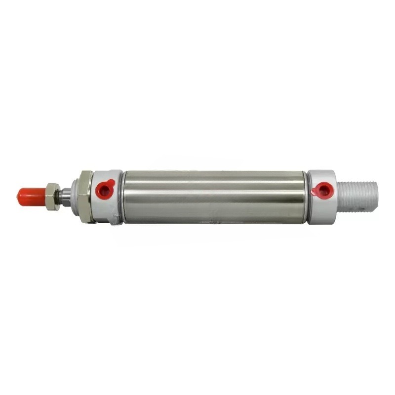CILINDRO NEUMATICO REDONDO ACERO INOX CRA 75mm DIA 32mm 1/8" NPT PNEUTEC - Imagen 2