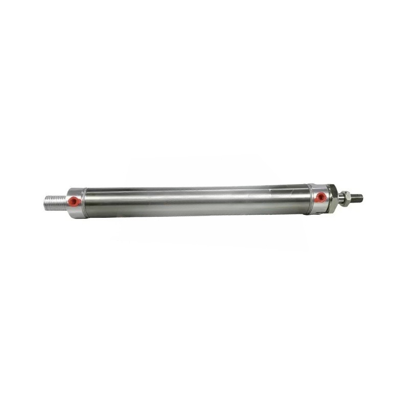 CILINDRO NEUMATICO REDONDO ACERO INOX CRA 200mm DIA 32mm 1/8" NPT PNEUTEC - Imagen 2