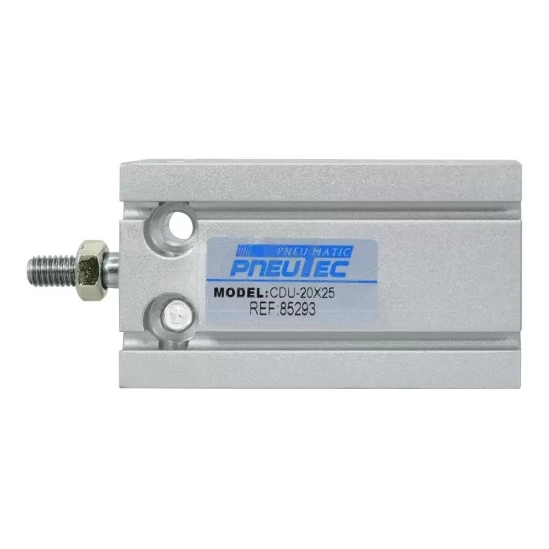 CILINDRO NEUMATICO MULTIMONTAJE CRA 25mm DIA 20mm M5 PNEUTEC