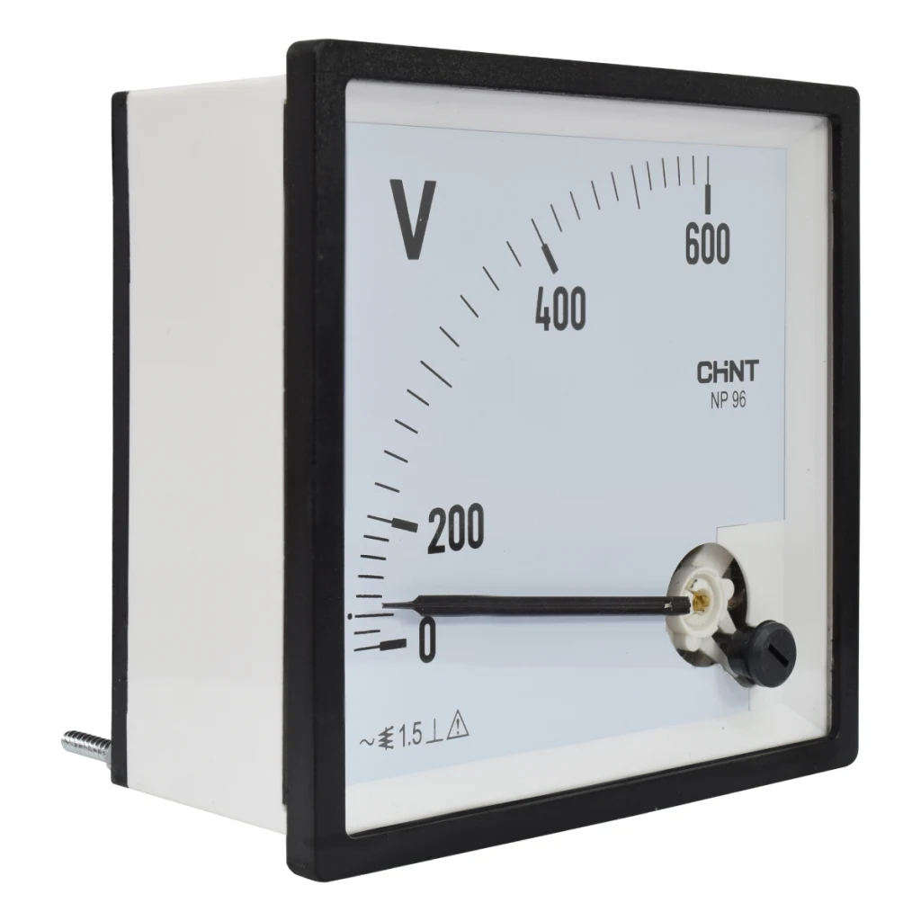 Voltimetro Analogo AC 0-600V 96X96mm CHINT