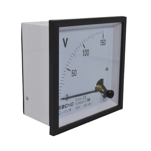 Voltimetro Analogo AC 0-150V 96X96mm CHINT