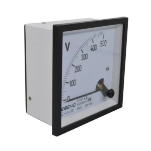 Voltimetro Analogo AC 0-600V 96X96mm EBC