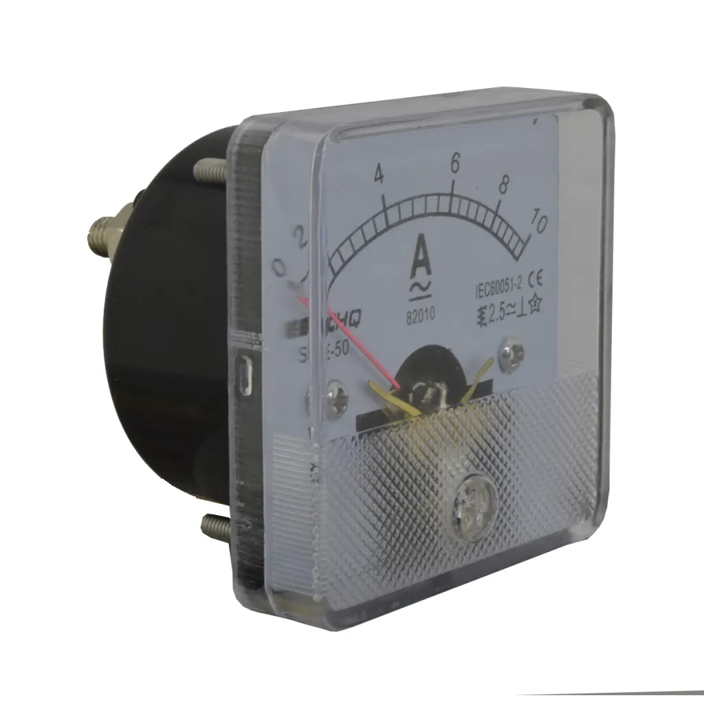 Amperimetro Analogo Directa 0-10A 50X50m EBC