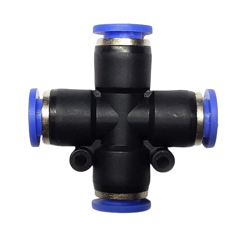 Racor Instantaneo Cruz Mang 6mm PNEUFLEX