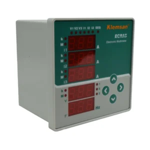 Indicador Digital Voltimetro - Amperimetro - Frecuenciometro 96X96mm KLEMSAN