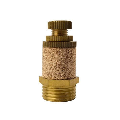 Silenciador Macho con Control de Flujo Rosca 3/8" NPT RED PNEUFLEX