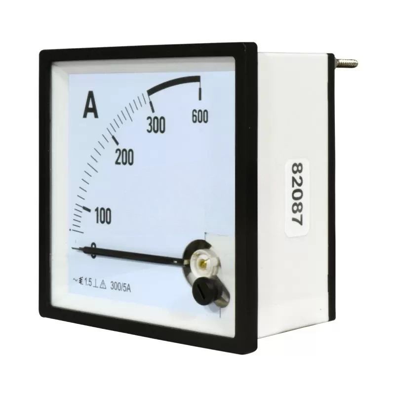 Amperimetro Analogo CT/5A 0-300A 96X96mm CHINT