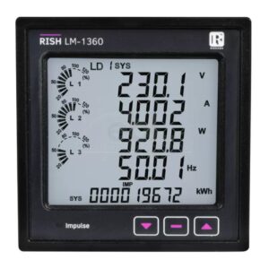 Analizador de Redes LM1360 96X96mm RS-485 2/SAL 100-550VAC RISHABH