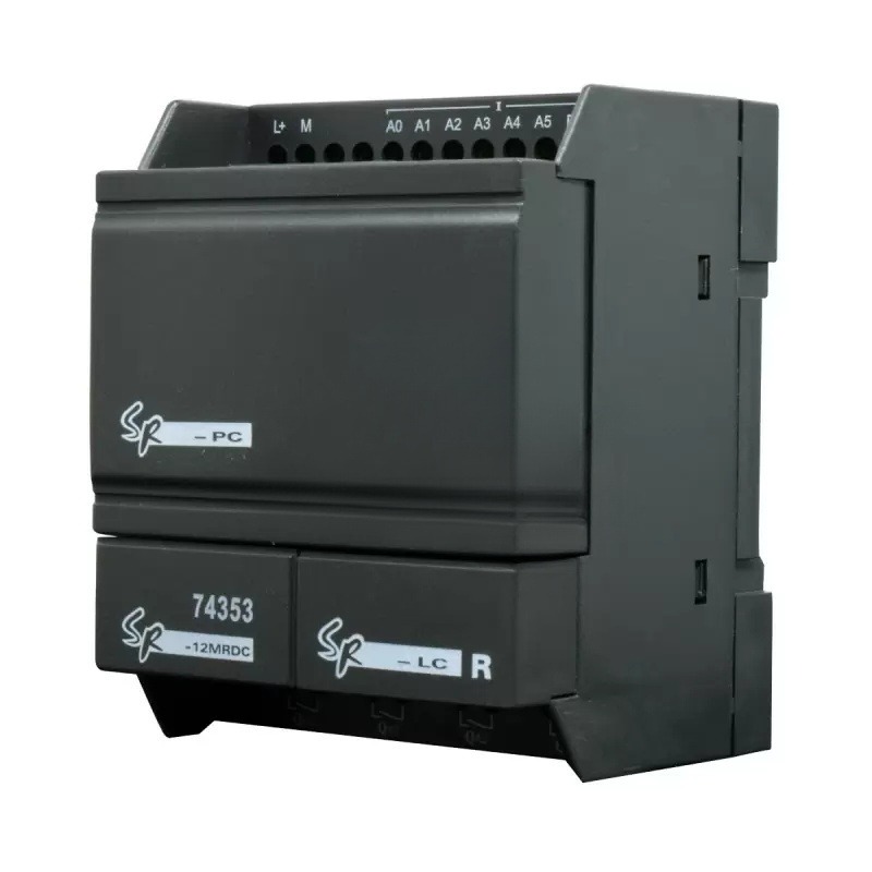 Relé Programable / 8 In (dig DC) / 4 Out (Relé) / 12-24VDC | ARRAY