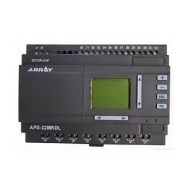 Relé Programable con Display / 14 In (dig DC) / 8 Out (Relé) / 12-24VDC | ARRAY