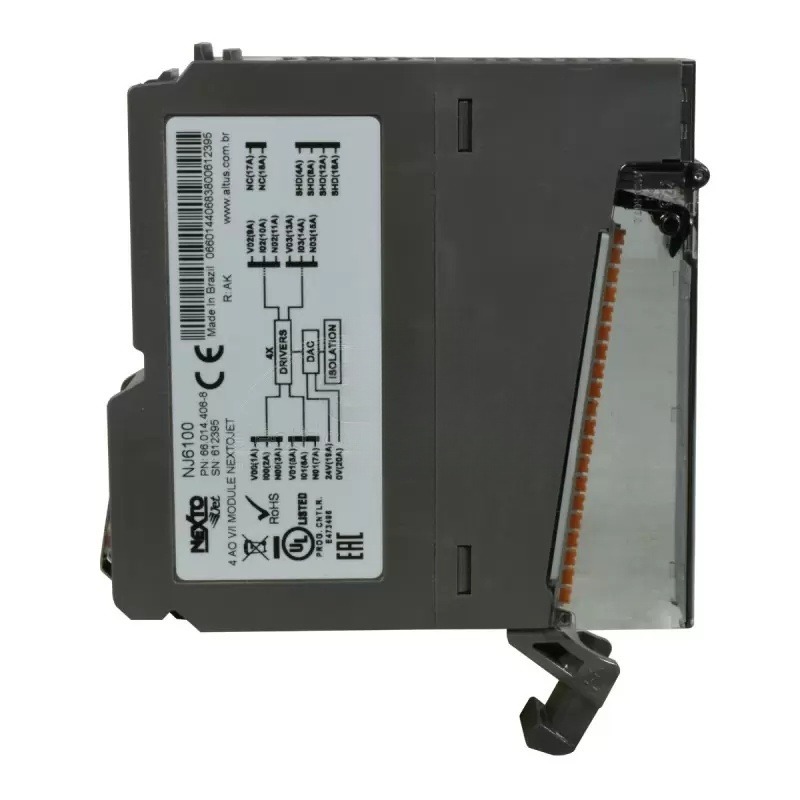Módulo de Expansión Serie NEXTO JET / 4 Out (mA - V) / 24VDC (Bastidor) | ALTUS - Imagen 2