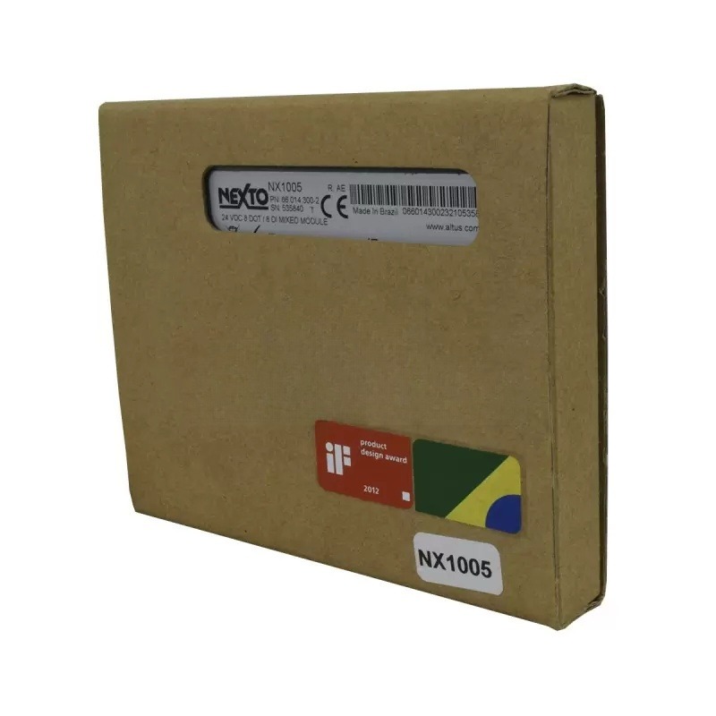 Módulo de Expansión Serie NEXTO / 8 In (NPN/PNP) / 8 Out (PNP) / 24VDC (Bastidor) | ALTUS - Imagen 3