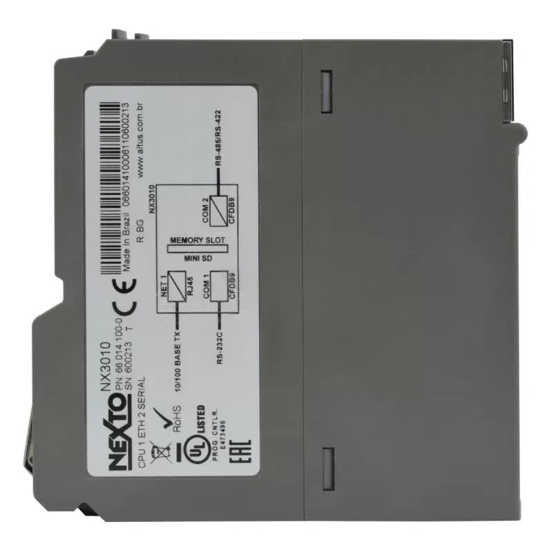 PLC Serie NEXTO / 4 In / 4 Out / 24VDC (Bastidor) | ALTUS - Imagen 2