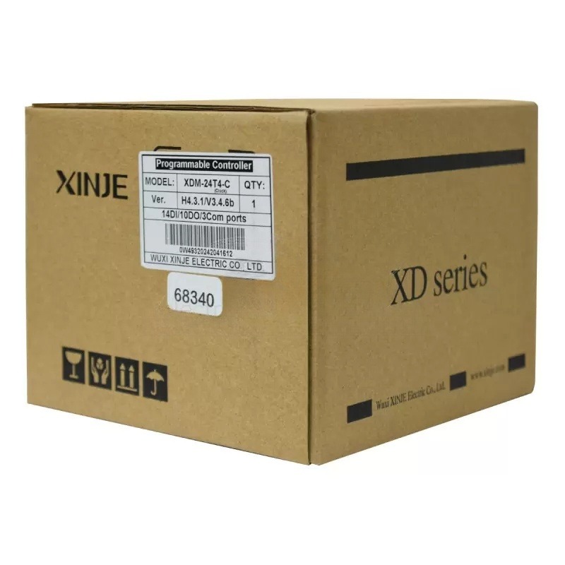 PLC Serie XDM / 14 In (4 Rápidas - 10 NPN) / 10 Out (4 NPN - 6 NPN) / 24VDC | XINJE - Imagen 3
