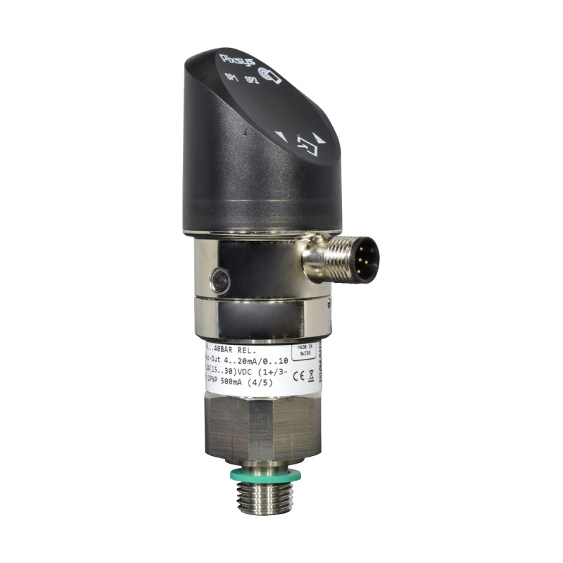 Transmisor de Presión Programable 1/4" NPT / Rango: 0-40 bar / 0-580 PSI / 15-30 VDC / IP65 | PIXSYS - Imagen 3