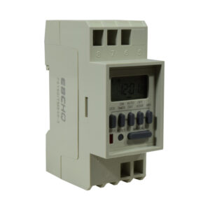 Programador Semanal 8 ON / 8 OFF / Out (Rele SPDT) / 24VAC / DC | EBCHQ