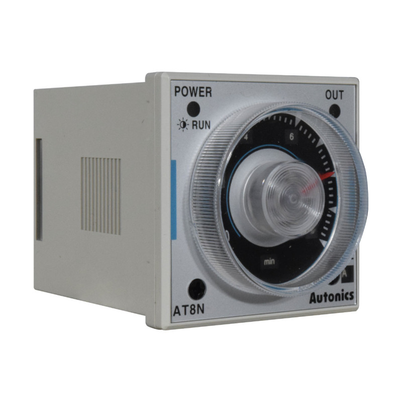 Temporizador Análogo Multifunción / Multi-Opción / 48x48mm / 100-240VAC / 24-240VDC | AUTONICS