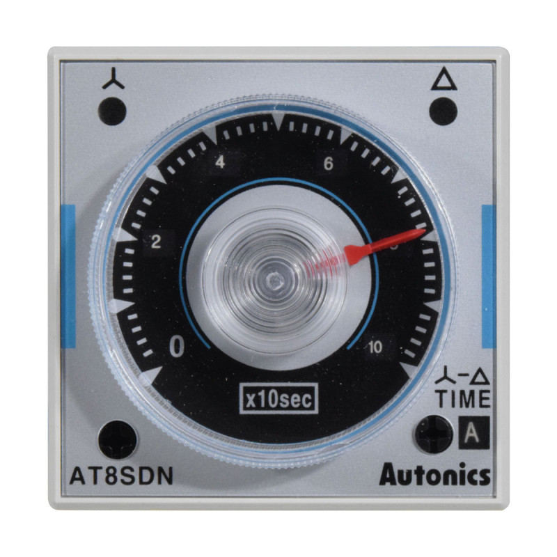 Temporizador Análogo Estrella-Triángulo / Out (2xRele SPST) / 48x48mm / 100-240VAC / 24-240VDC | AUTONICS - Imagen 2