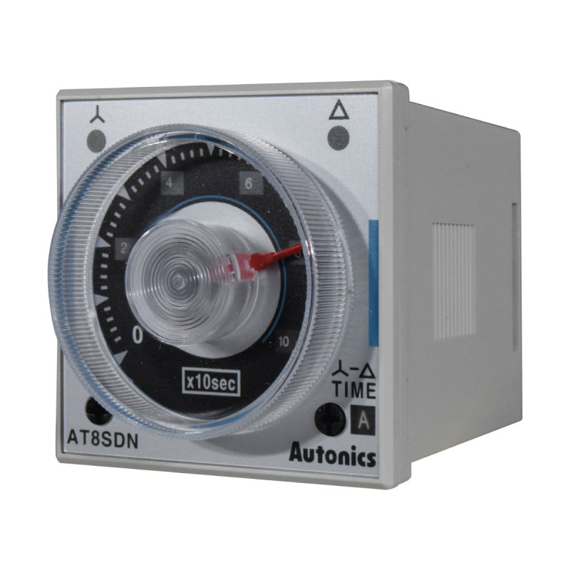 Temporizador Análogo Estrella-Triángulo / Out (2xRele SPST) / 48x48mm / 100-240VAC / 24-240VDC | AUTONICS - Imagen 3