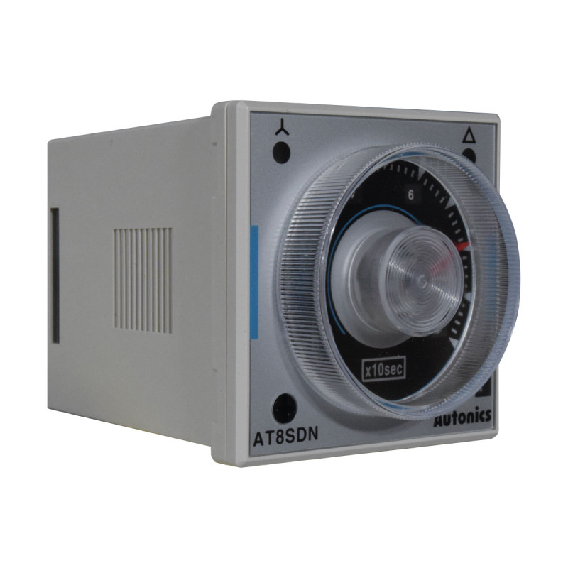 Temporizador Análogo Estrella-Triángulo / Out (2xRele SPST) / 48x48mm / 100-240VAC / 24-240VDC | AUTONICS