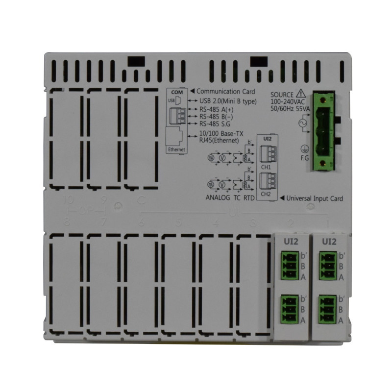 Registradores Híbridos con Display LCD / 4 Canal Entradas - 7 Canal para Tarjeta de Expansión / 100-240VAC | AUTONICS - Imagen 4