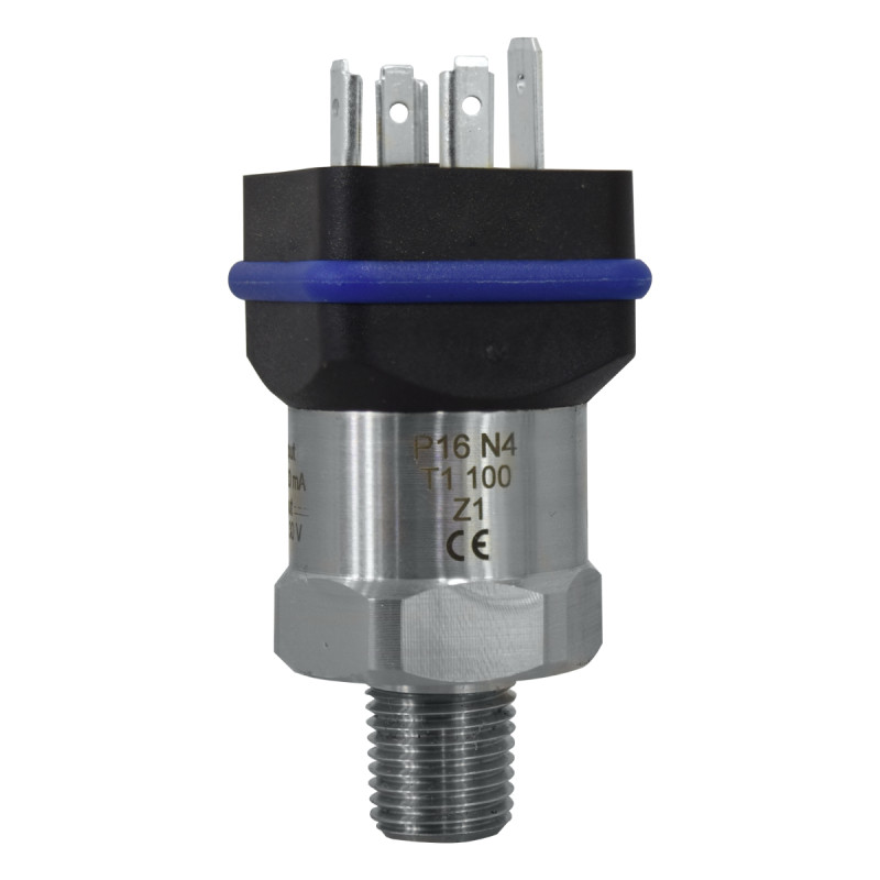 Transmisor de Presión 1/4" NPT / Rango: 0-100 bar / 0-1450 PSI / 8-30 VDC | PNOMEK - Imagen 4