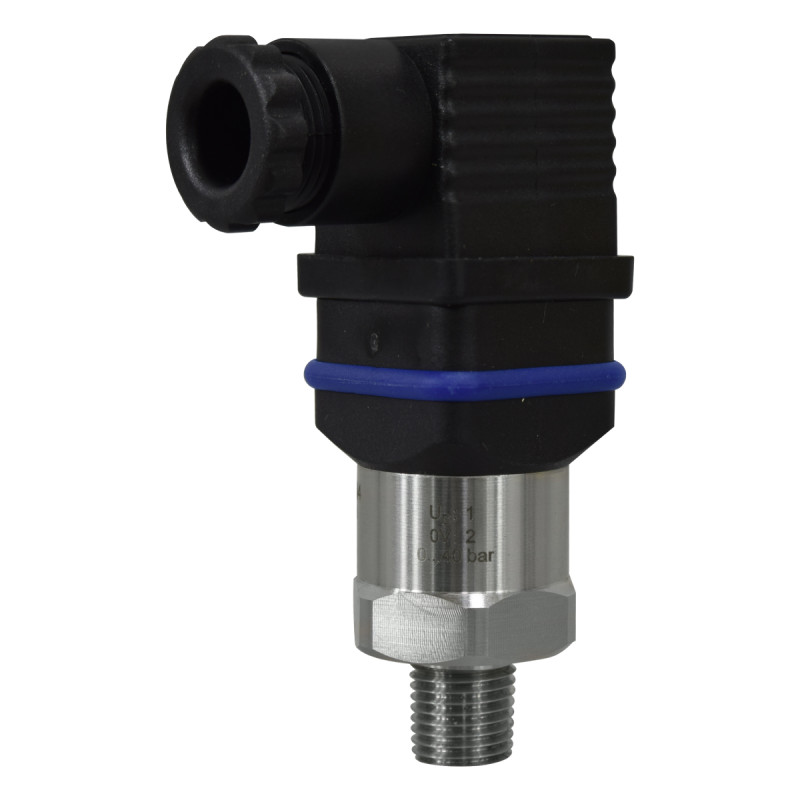 Transmisor de Presión 1/4" NPT / Rango: 0-40 bar / 0-580 PSI / 8-30 VDC | PNOMEK