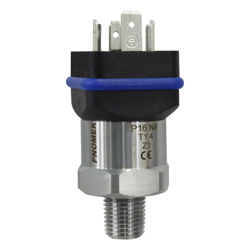 Transmisor de Presión 1/4" NPT / Rango: 0-4 bar / 0-58 PSI / 8-30 VDC | PNOMEK - Imagen 4