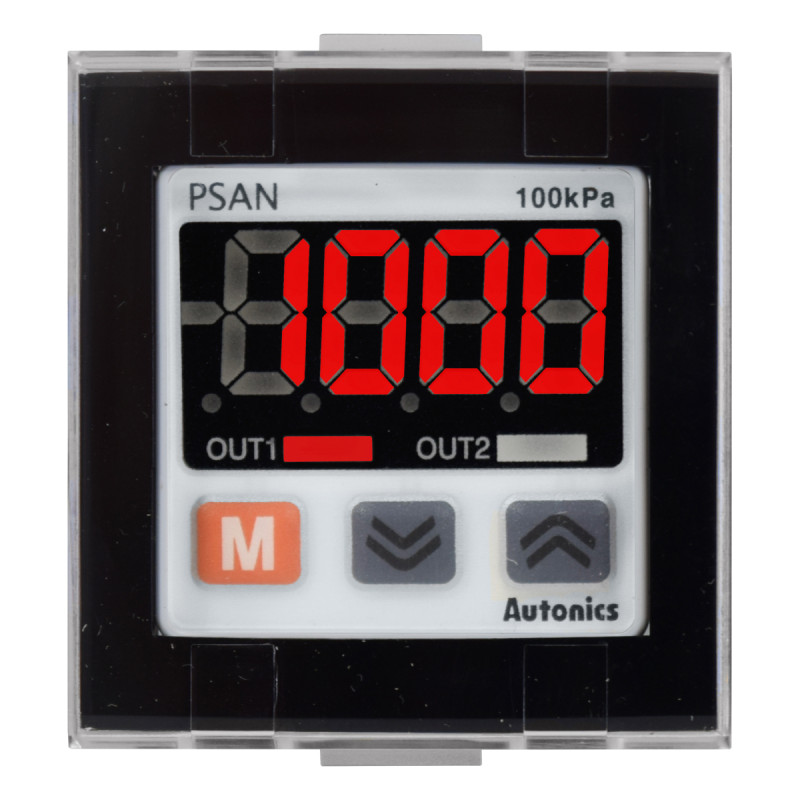 Sensor de Presión 1/8" NPT / 0 - 14.5 PSI / 12-24VDC / Out (2NPN + Analógica) / IP40 | AUTONICS - Imagen 2