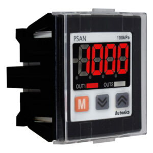 Sensor de Presión 1/8" NPT / 0 - 14.5 PSI / 12-24VDC / Out (2NPN + Analógica) / IP40 | AUTONICS