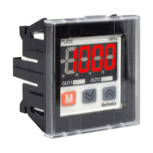 Sensor de Presión 1/8" NPT / 0 - 145 PSI / 12-24VDC / Out (2NPN + Analógica) / IP40 | AUTONICS
